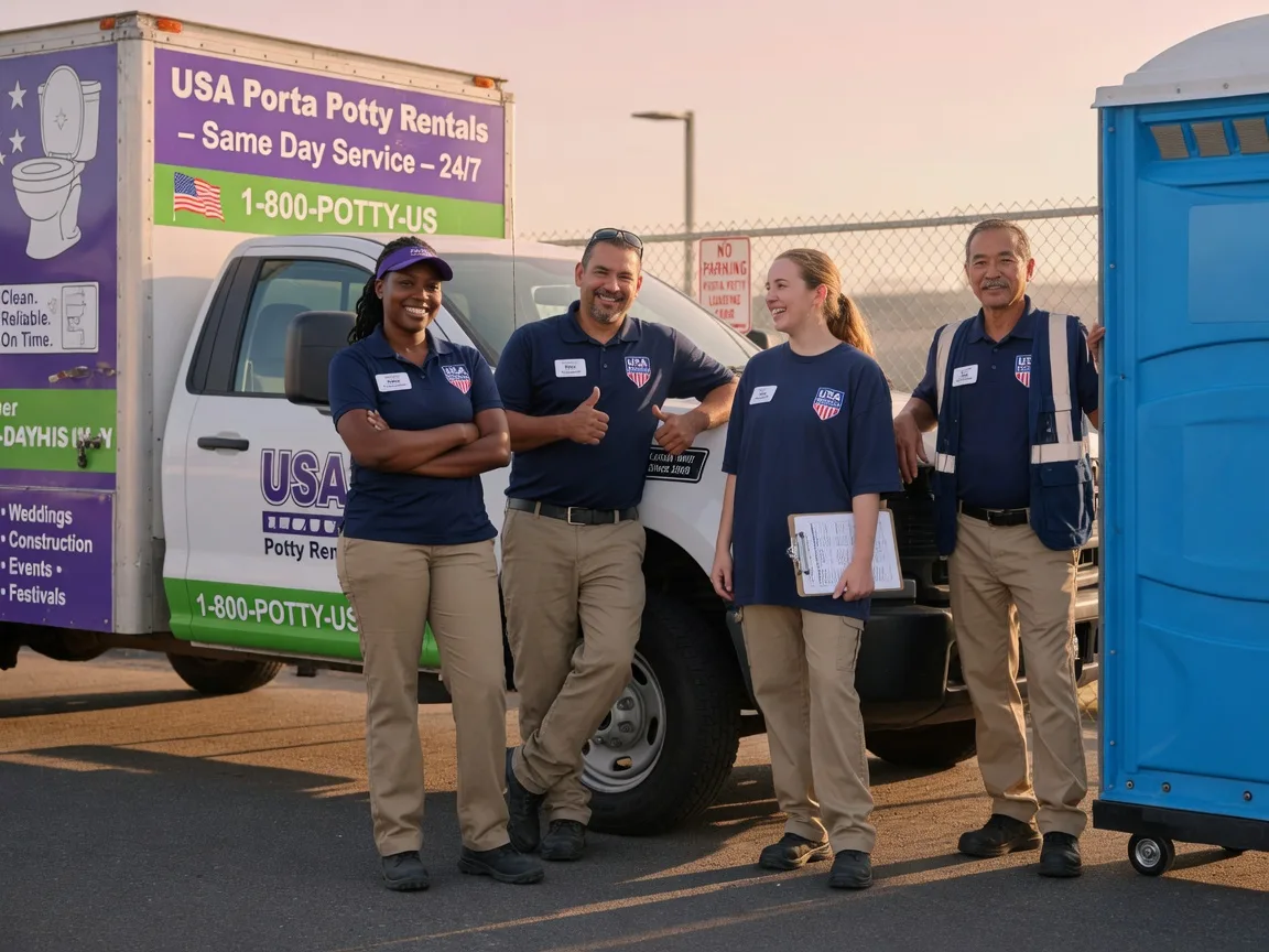 Porta Potty Rental company in Thornton, TX