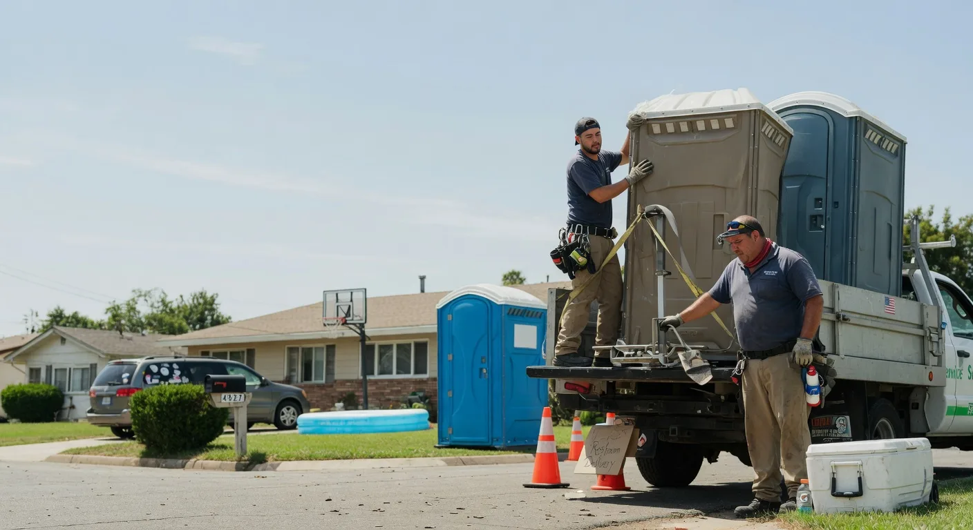 Porta Potty Rental in Thornton, TX near me